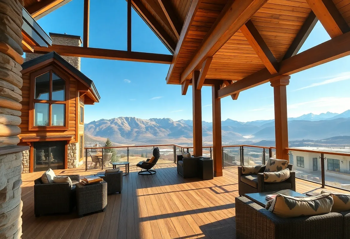 Unique Cabin Rentals (Zidtaha hit strong) with stunning mountain views