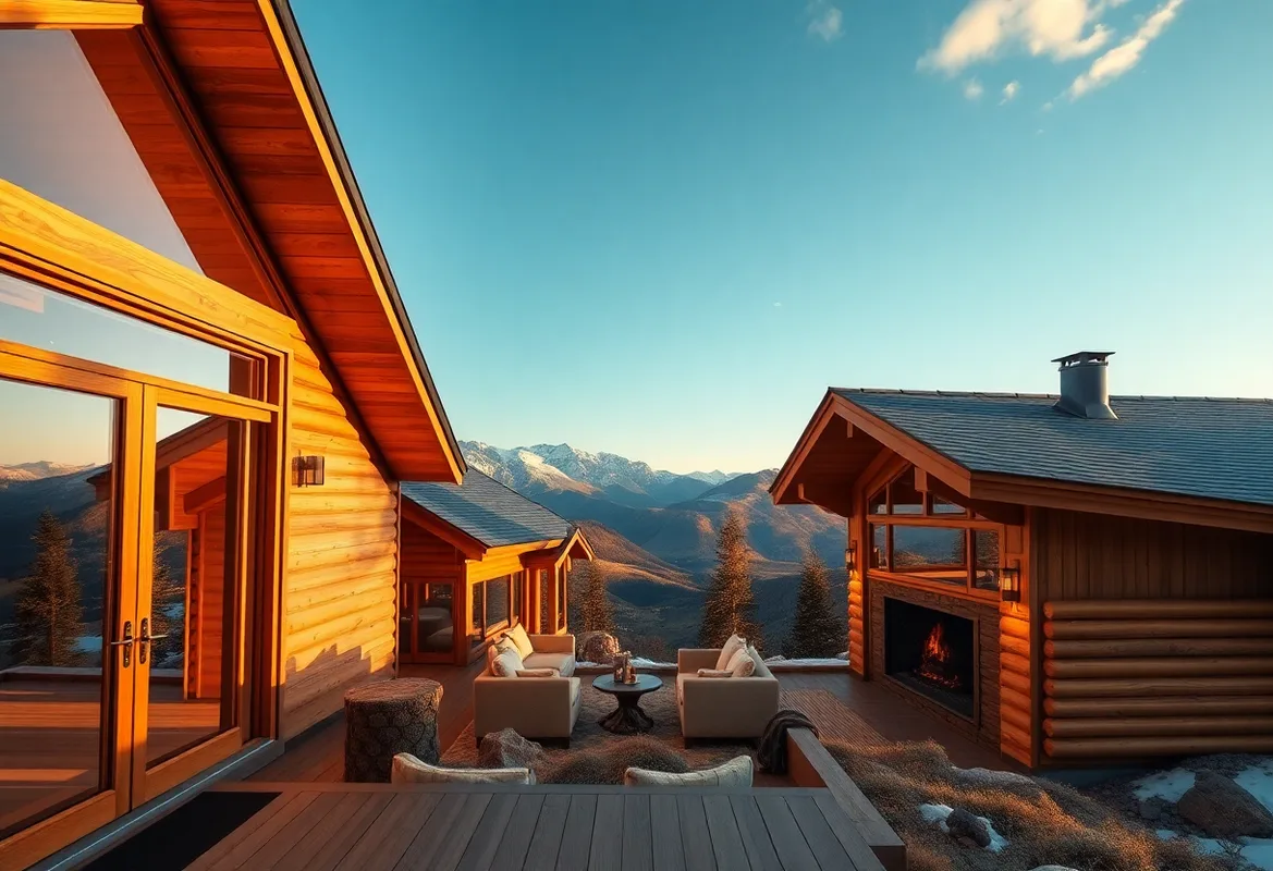 Hidden Airbnb Cabins with breathtaking views surrounded by nature