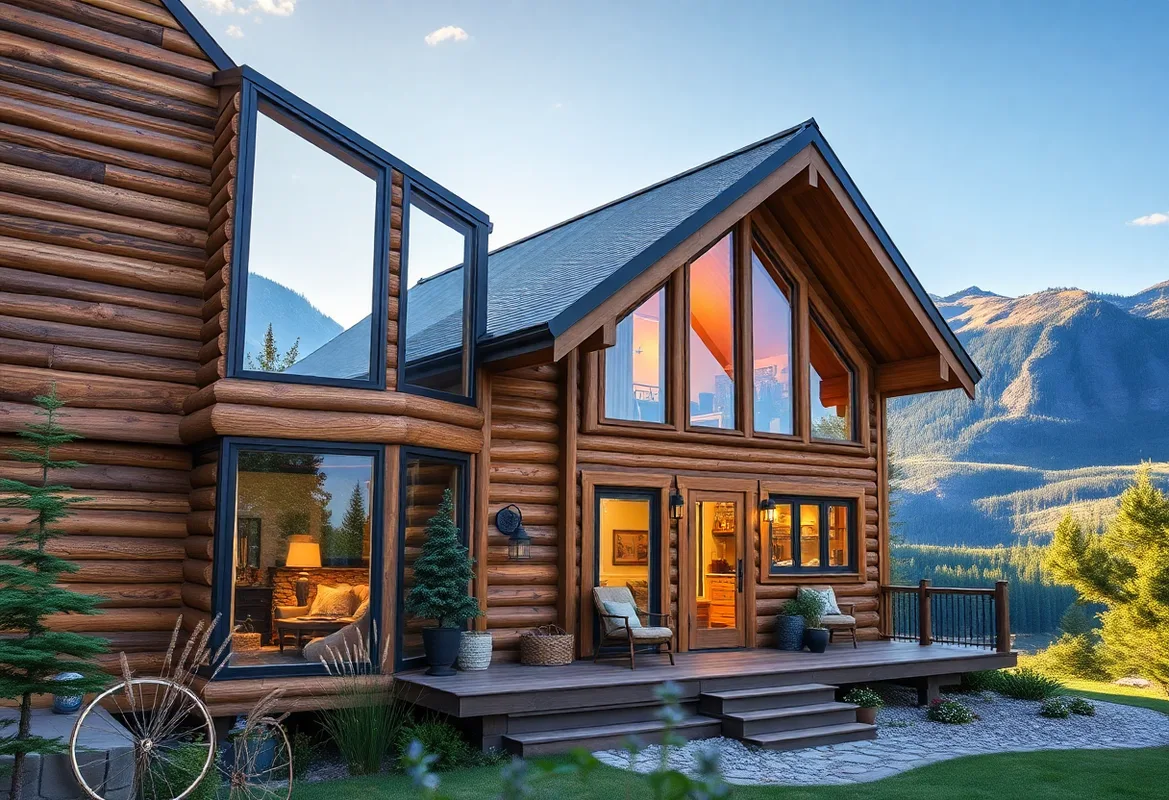 Cozy interior of a pet-friendly cabin rentals in nature