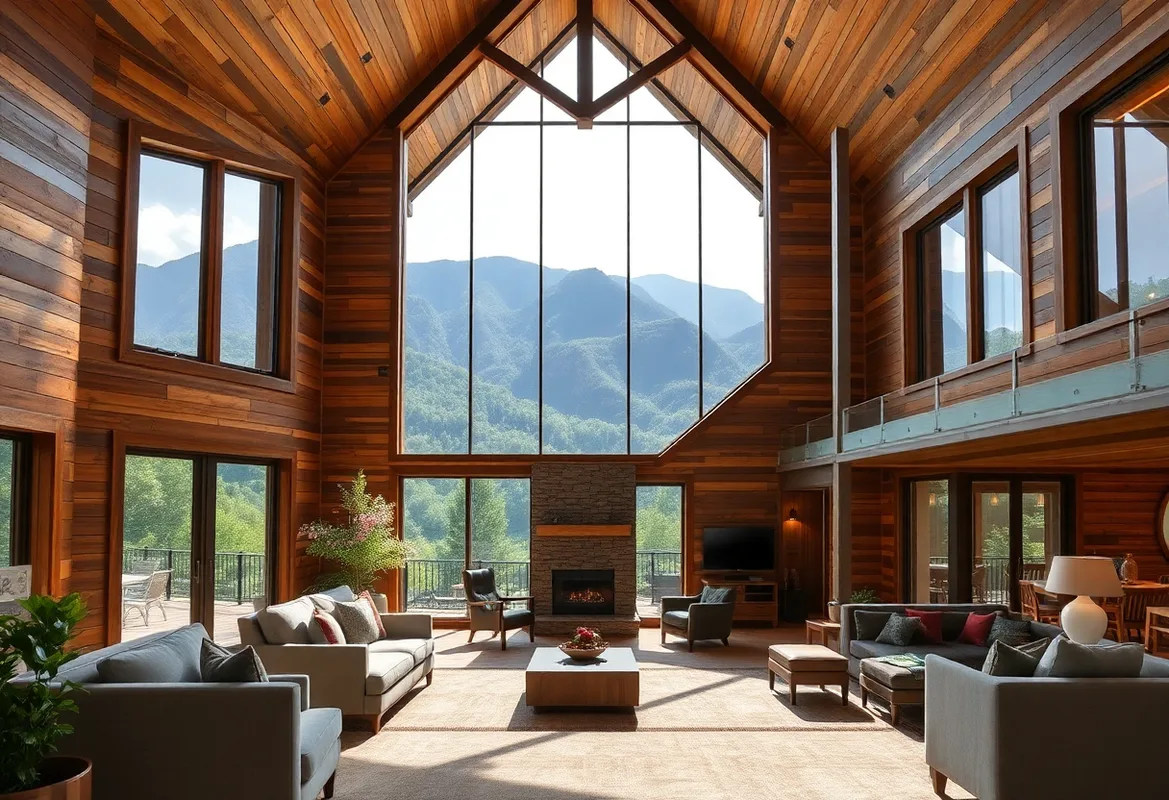 Honeymoon Cabins with stunning mountain views in Gatlinburg