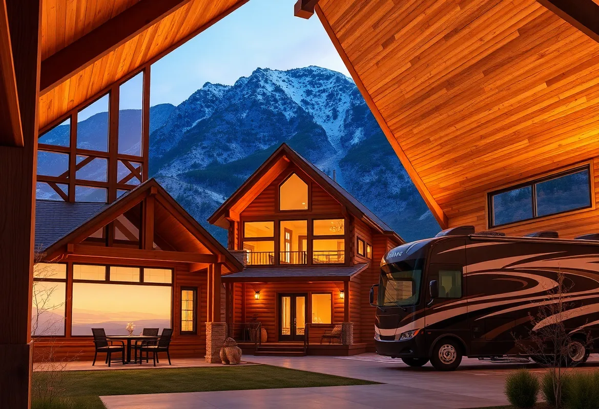 Cozy valley cabin with stunning views, best time to rent cabins.